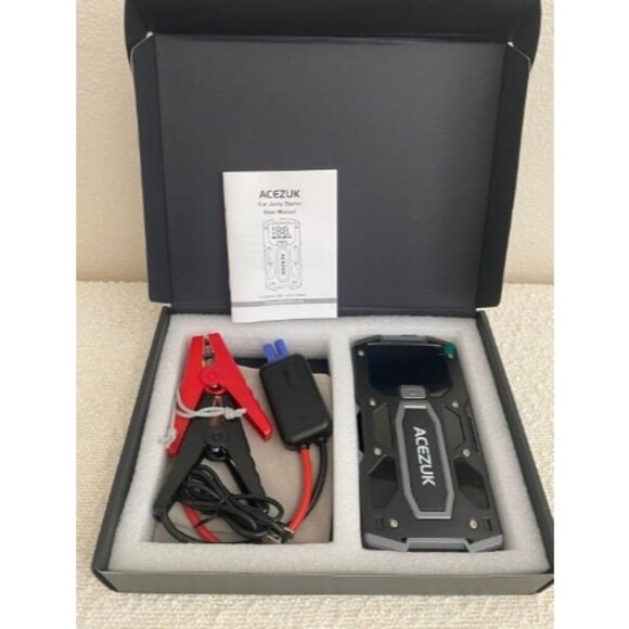 Car Jump Starter, 3000A 12V 8-in-1 Jump Starter Battery Pack, Up to 7.0L Gas - Picture 1 of 2